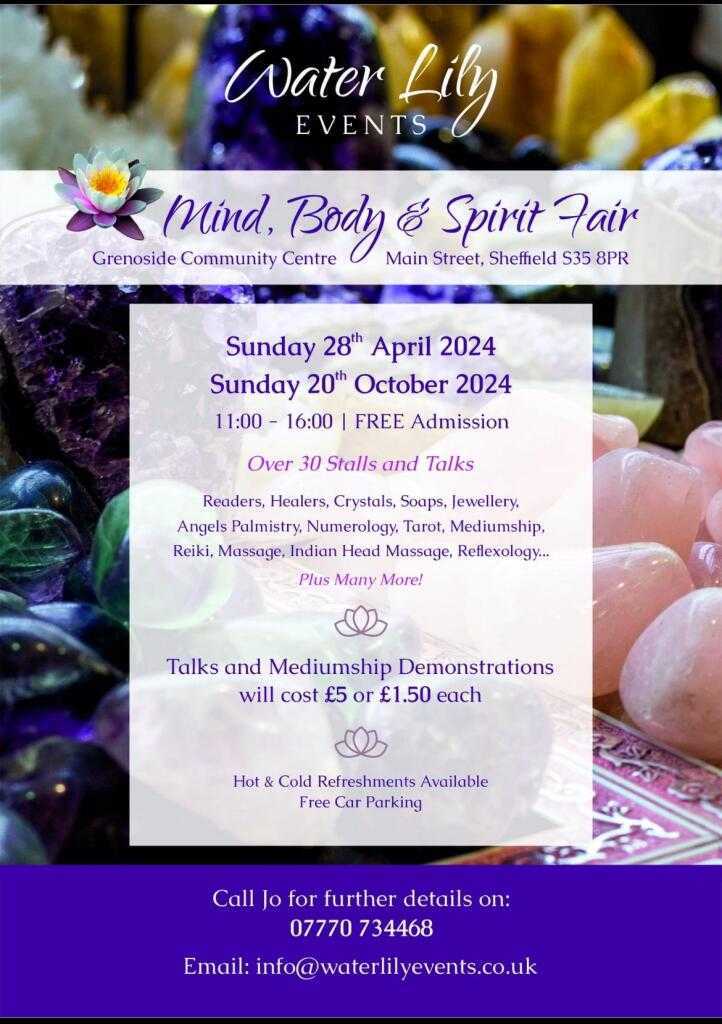 Mind, Body & Spirit Fair - 28th April