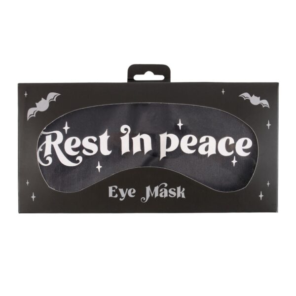 Rest in Peace Satin Eye Mask - Image 4