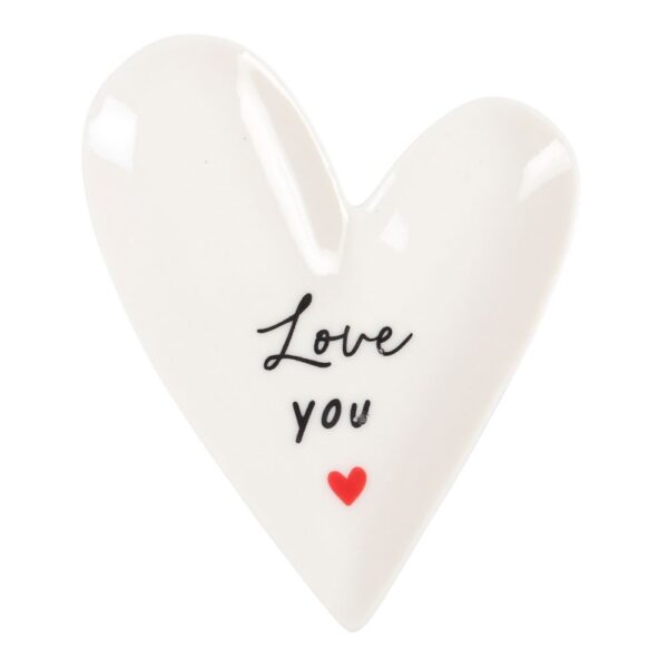 Love You Heart Trinket Dish - Image 2