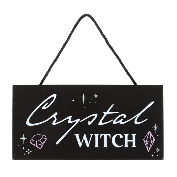 Crystal Witch Hanging Sign - Image 3