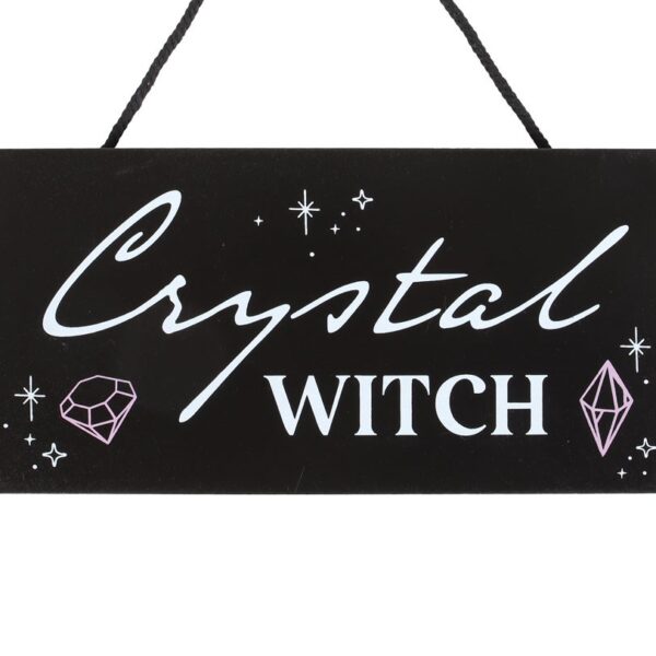 Crystal Witch Hanging Sign - Image 4