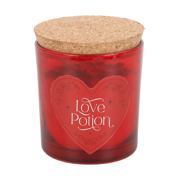 Love Potion Raspberry Crystal Chip Candle - Image 5