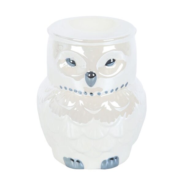 Owl Shaped Iridescent Oil Burner and Wax Warmer - Image 2