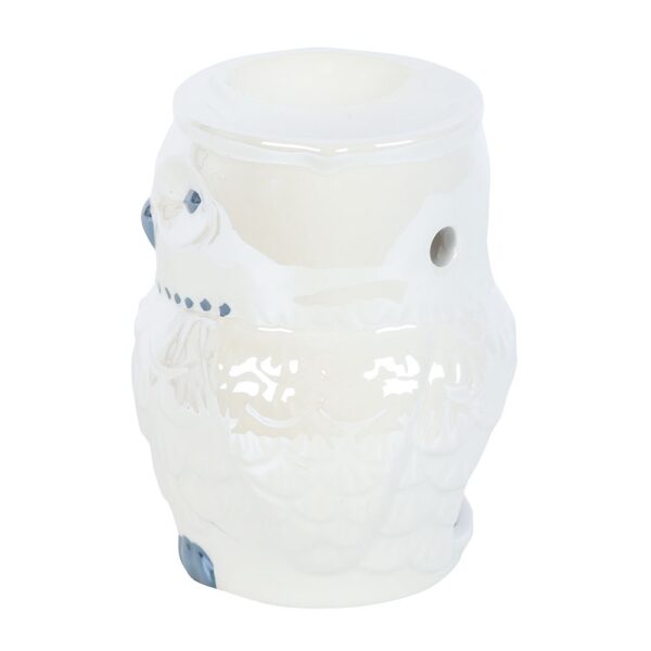 Owl Shaped Iridescent Oil Burner and Wax Warmer - Image 3