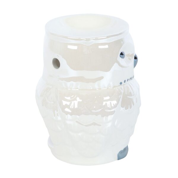 Owl Shaped Iridescent Oil Burner and Wax Warmer - Image 5