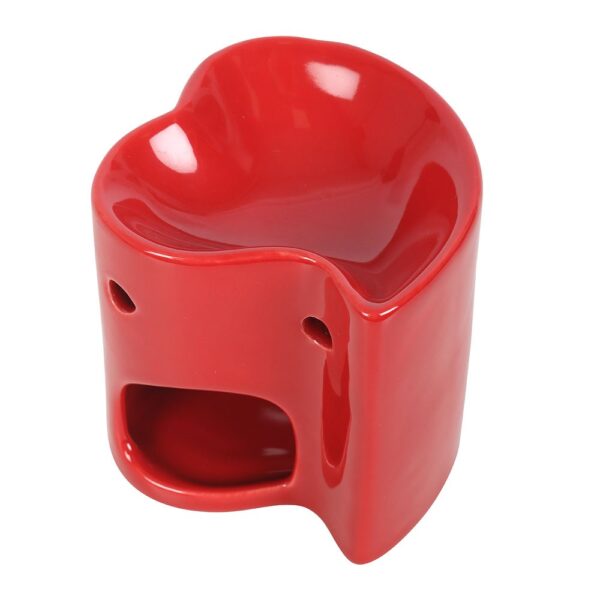 Red Heart Oil Burner & Wax Warmer - Image 2