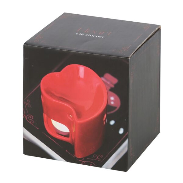 Red Heart Oil Burner & Wax Warmer - Image 5