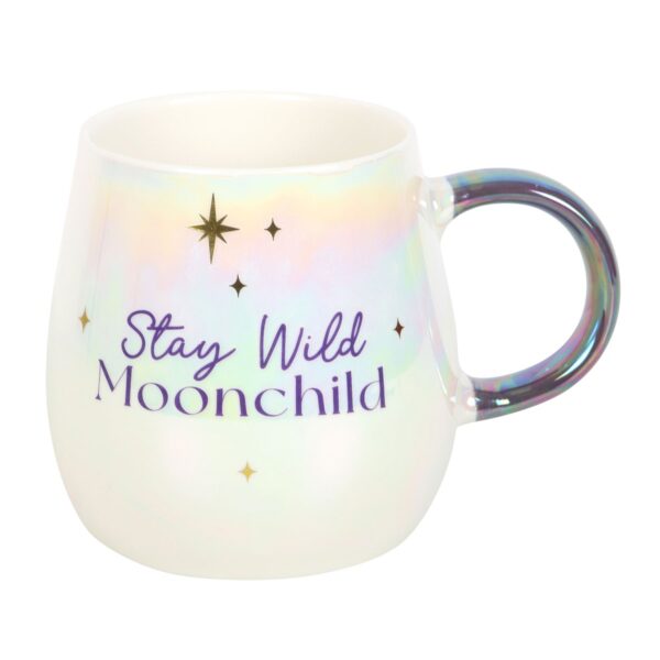 Stay Wild Moon Child Rounded Mug - Image 3