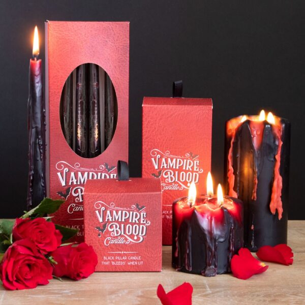 Small Vampire Blood Pillar Candle - Image 5