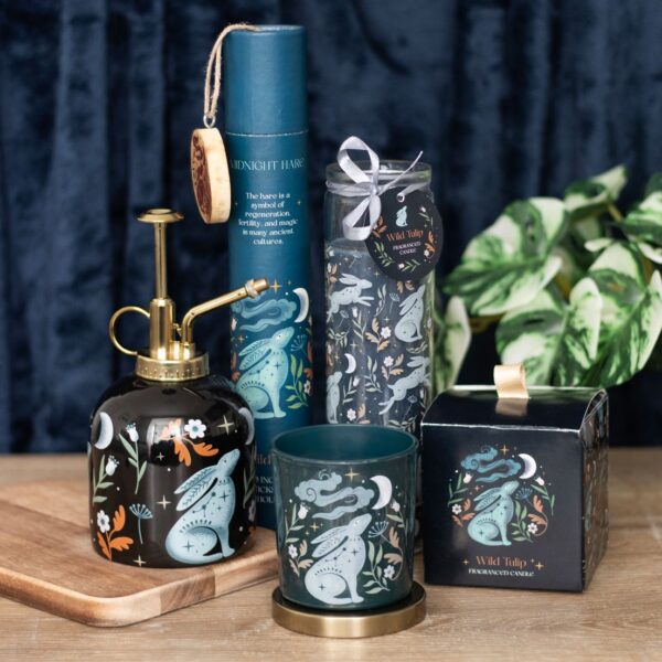 Midnight Hare Wild Tulip Tube Candle - Image 5